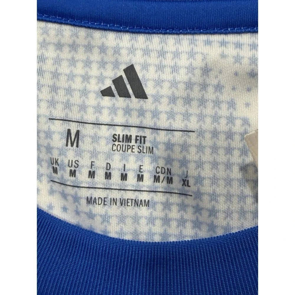 Adidas USMNT 2026 FIFA World Cup USA Jersey White Blue JI7635 Mens Medium NWT